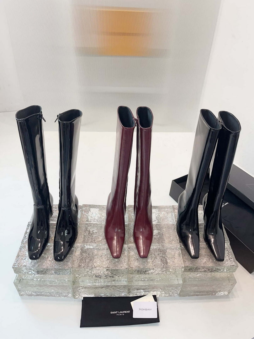 YSL High-heeled Boots Fashion Shoes Y83217