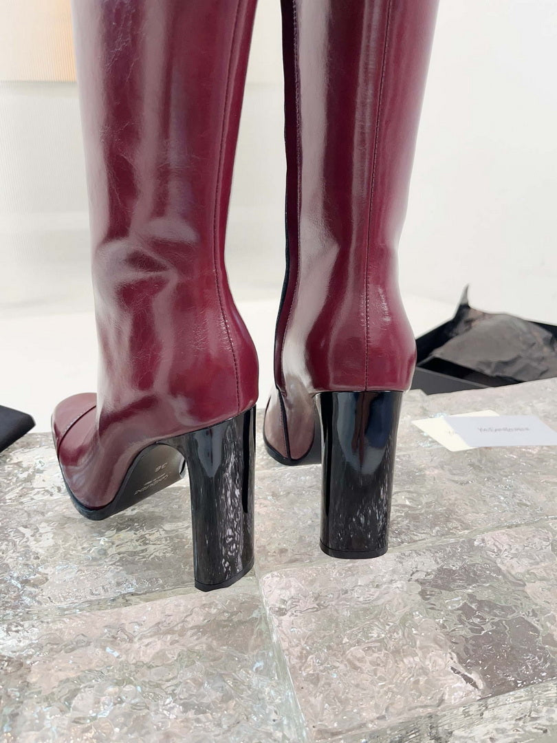 YSL High-heeled Boots Fashion Shoes Y83219