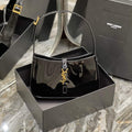 YSL LE5¨¤7 657228 Hobo Bag In Patent Leather Black - Default Title - View 1