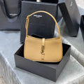 YSL LE5¨¤7 657228 Hobo Bag In Smooth Leather Apricot - Default Title - View 1