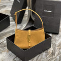 YSL LE5¨¤7 657228 Hobo Bag In Sable Suede calfskin Apricot - Default Title - View 1