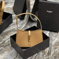 YSL LE5¨¤7 Hobo Bag In Smooth Leather 657228 Apricot - Default Title - View 1