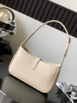 YSL LE5¨¤7 657228 Hobo Bag Python Leather light apricot - Default Title - View 3