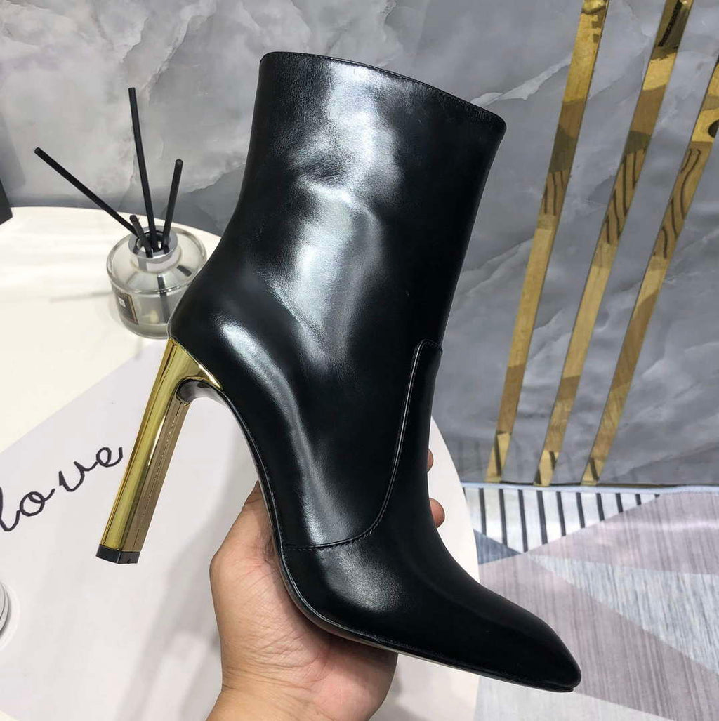 YSL Women's Boots Designer Saint Laurent High Shoes Y67212
