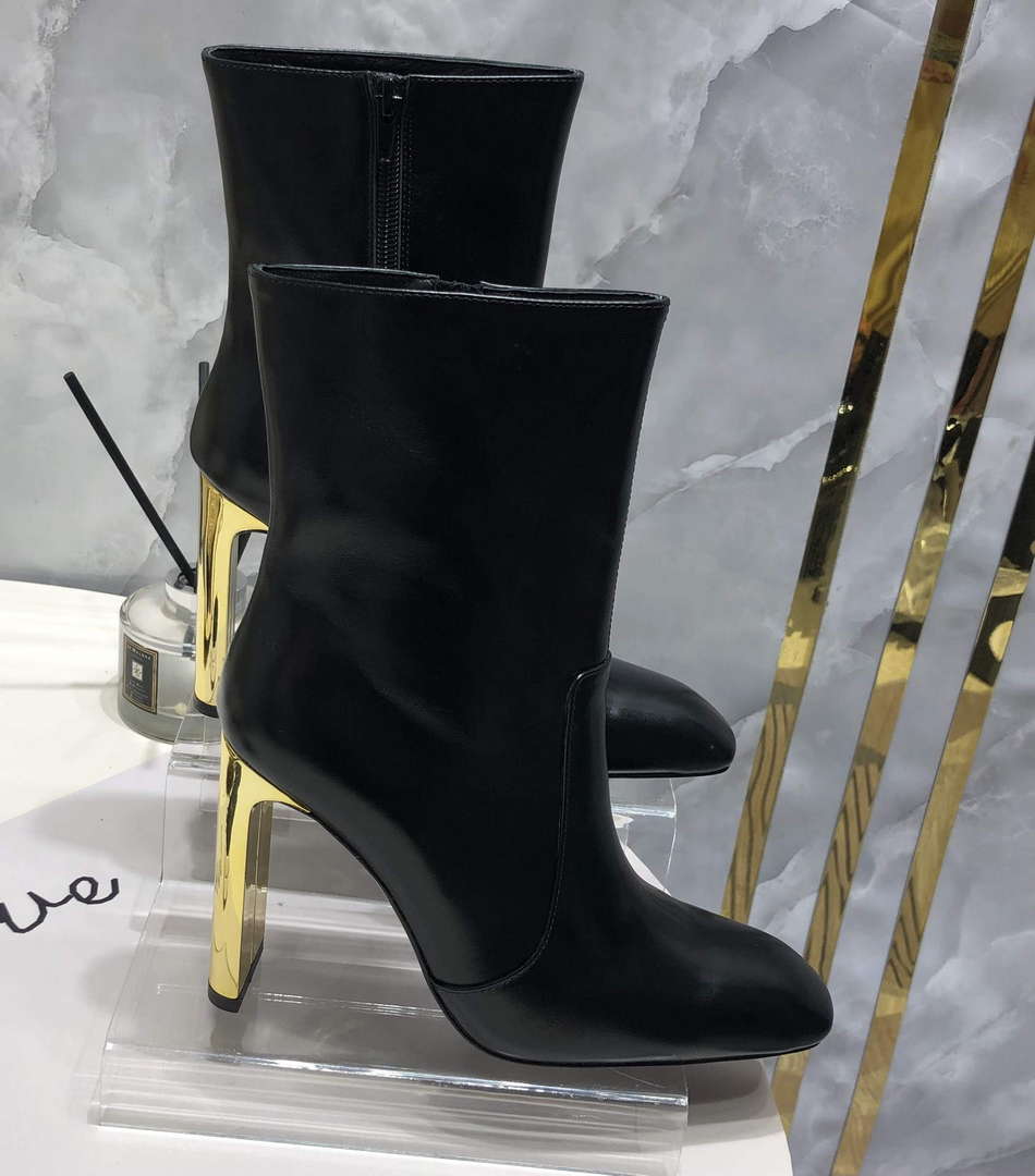 YSL Women's Boots Designer Saint Laurent High Shoes Y67212