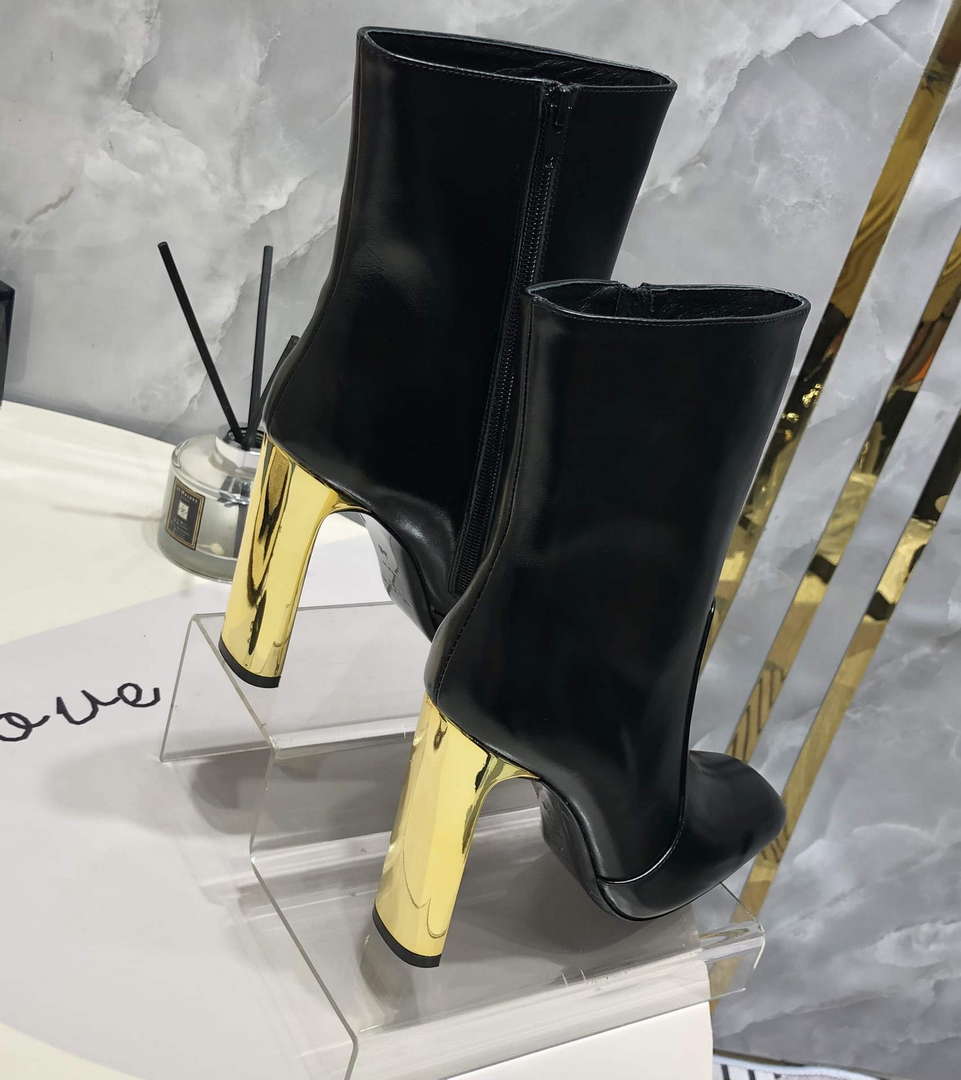 YSL Women's Boots Designer Saint Laurent High Shoes Y67212
