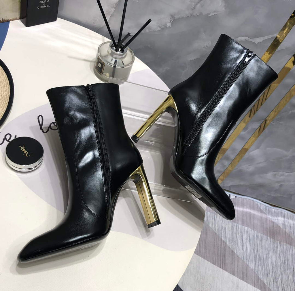 YSL Women's Boots Designer Saint Laurent High Shoes Y67212