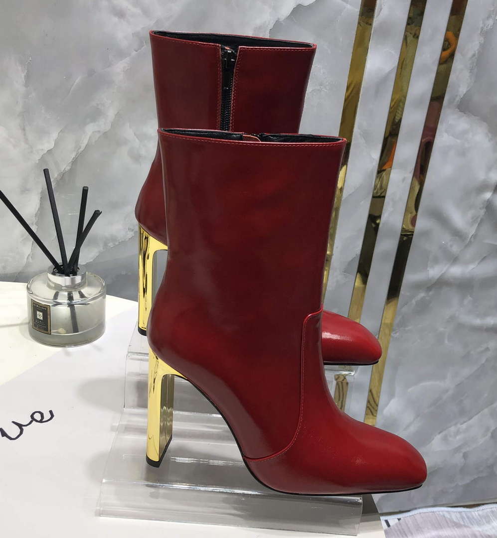 YSL Women's Boots Designer Saint Laurent High Shoes Y67213