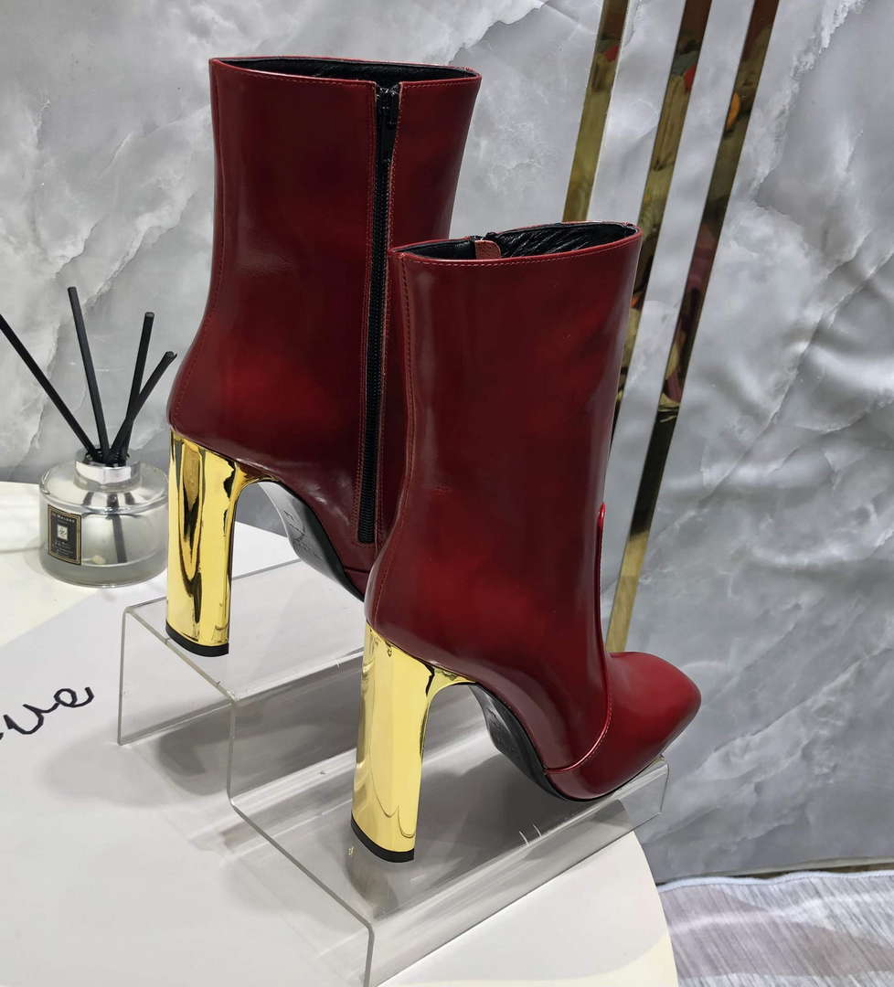 YSL Women's Boots Designer Saint Laurent High Shoes Y67213