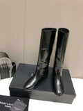 YSL Women's Boots Designer Saint Laurent High Shoes Y67216