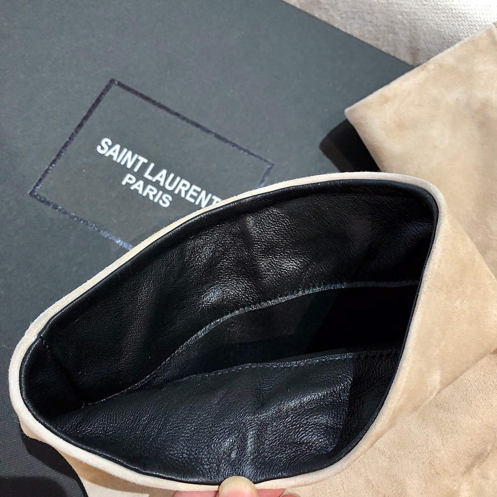 YSL Women's Boots Designer Saint Laurent High Shoes Y67224