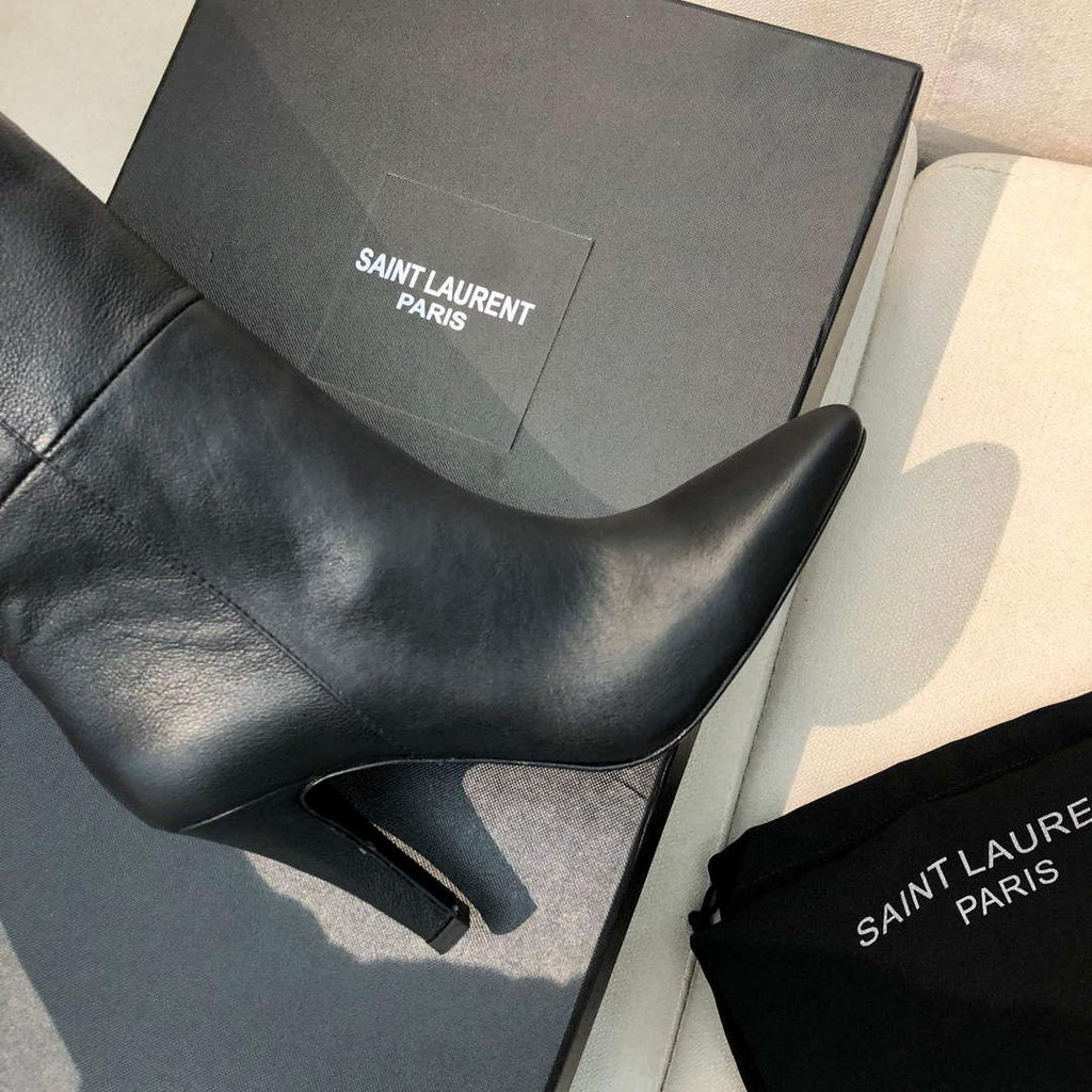 YSL Women's Boots Designer Saint Laurent High Shoes Y67226