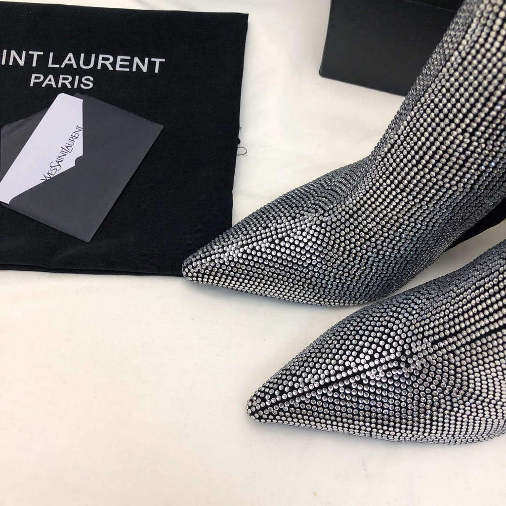YSL Women's Boots Designer Saint Laurent High Shoes Y67230