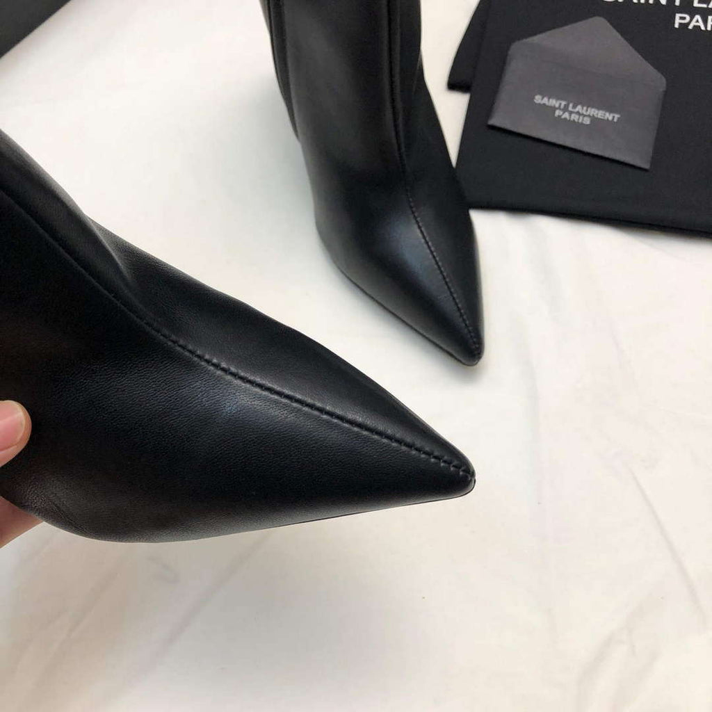 YSL Women's Boots Designer Saint Laurent High Shoes Y67231