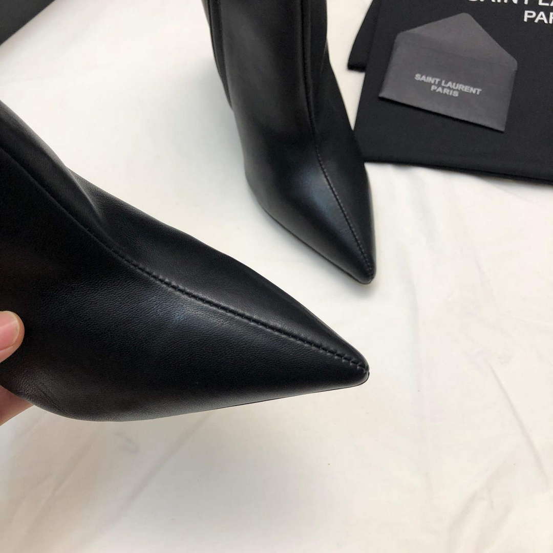 YSL Women's Boots Designer Saint Laurent High Shoes Y67231