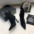 YSL Women's Boots Designer Saint Laurent High Shoes Y67232