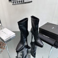 YSL Women's Boots Designer Saint Laurent High Shoes Y67233