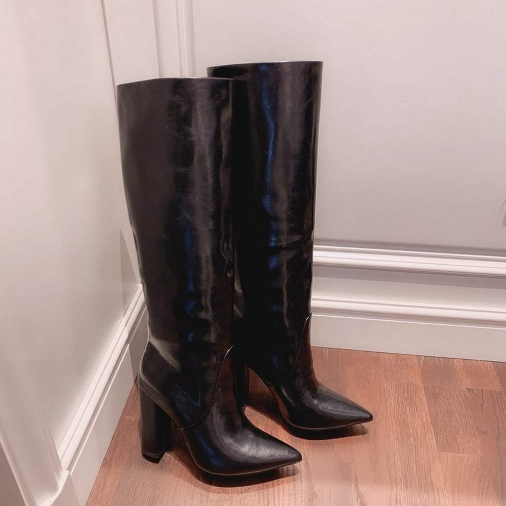 YSL Women's Boots Designer Saint Laurent YSL High Shoes Y66321