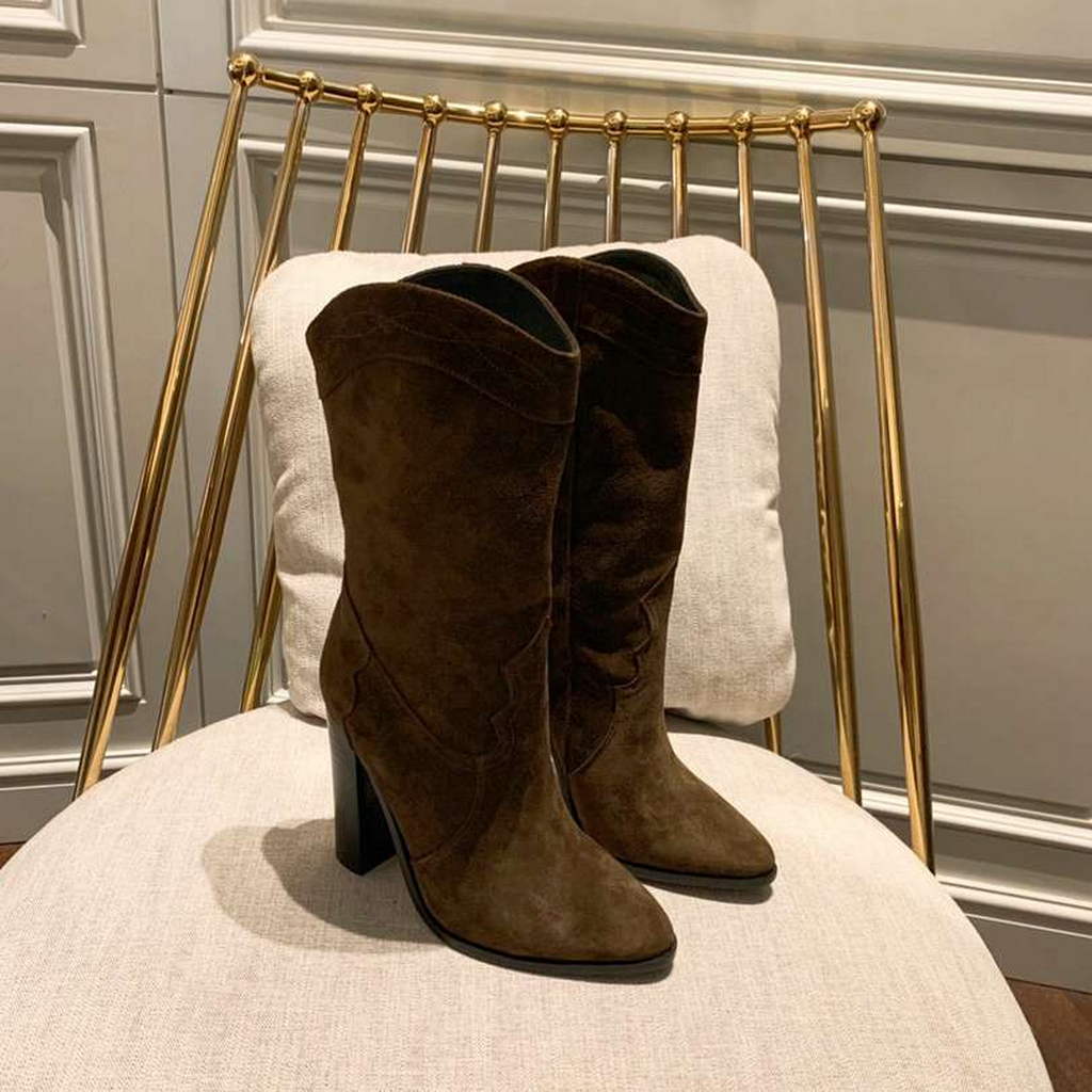 YSL Women's Boots Designer Saint Laurent YSL High Shoes Y66326