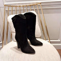 YSL Women's Boots Designer Saint Laurent YSL High Shoes Y66327