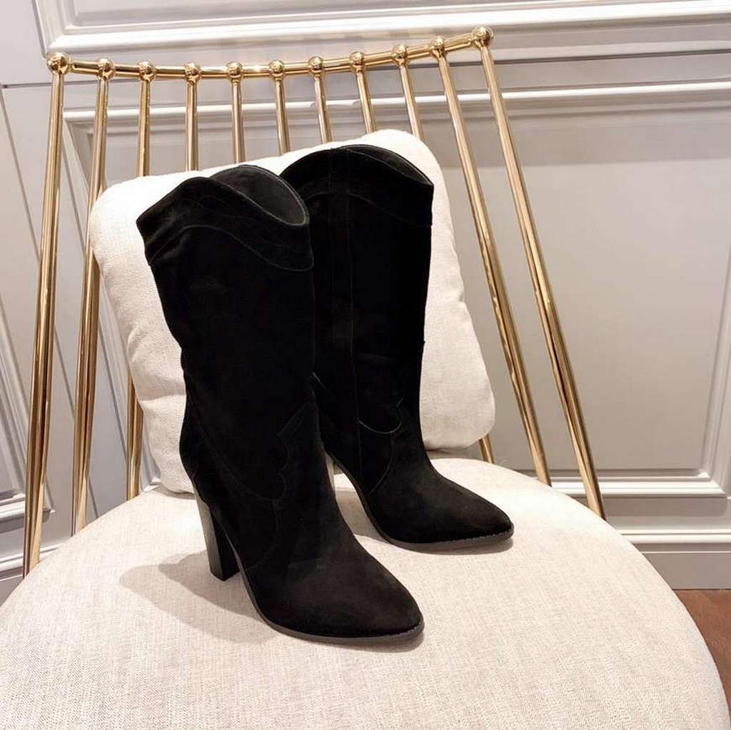 YSL Women's Boots Designer Saint Laurent YSL High Shoes Y66327