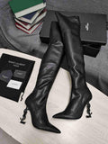 YSL Women's Boots Designer Saint Laurent YSL High Shoes Y66343
