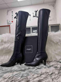 YSL Women's Boots Designer Saint Laurent YSL High Shoes Y66344