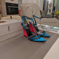 YSL Women's Salom¨¦ Wedges in Patent Leather Y20183