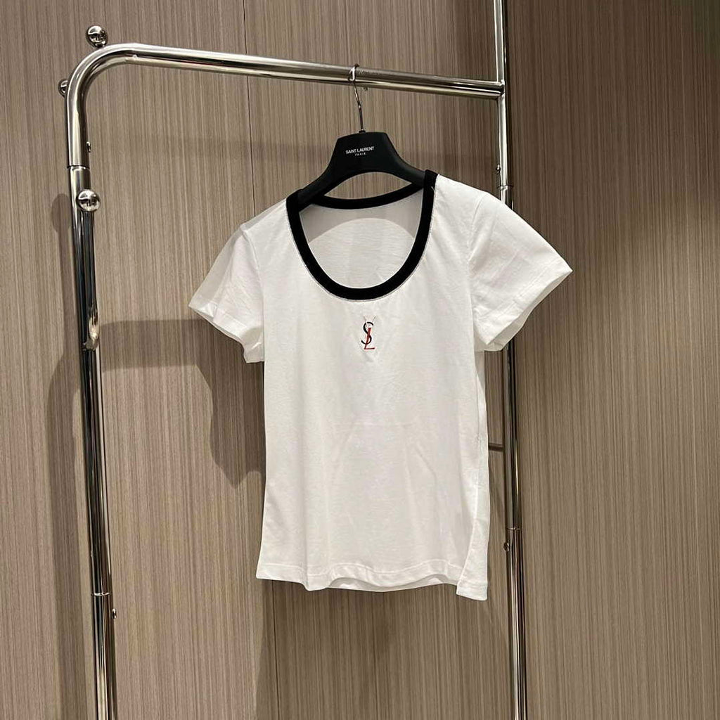 YSL Women's T-shirt Fashion Clothing Y51520