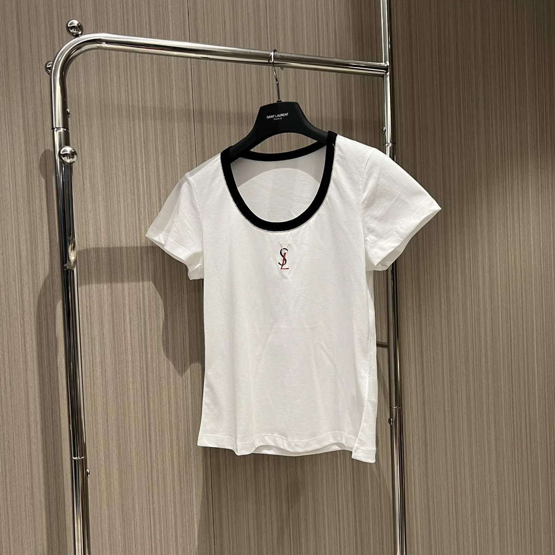 YSL Women's T-shirt Fashion Clothing Y51520