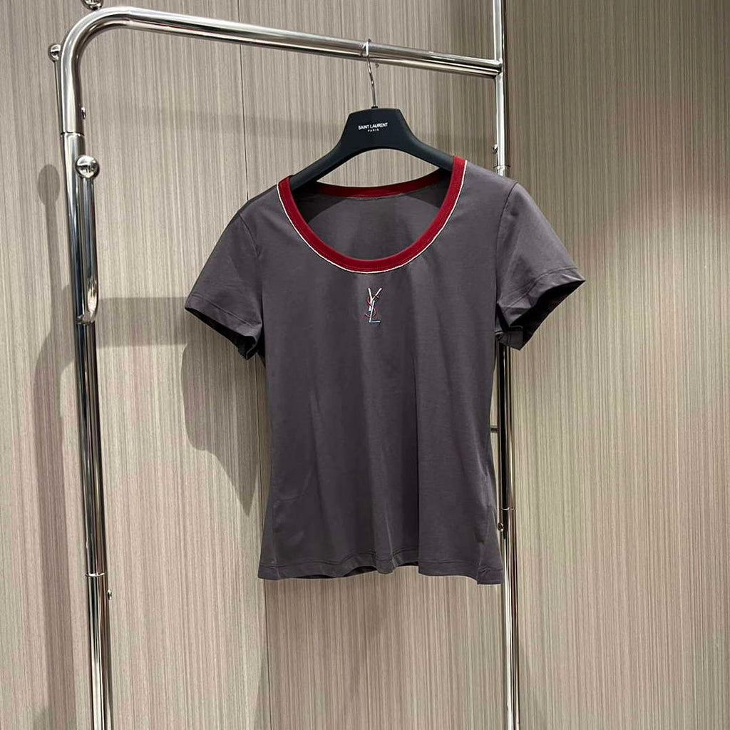 YSL Women's T-shirt Fashion Clothing Y51522